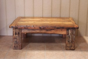 reclaimed coffee table 2